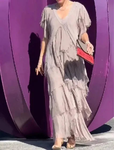 Anais | Tiered Maxi Dress
