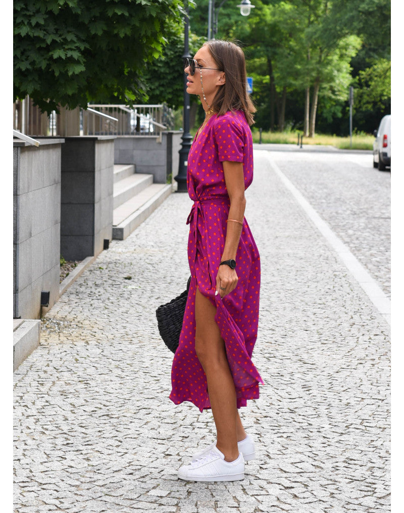 Olivia | Floral Midi Spring Dress