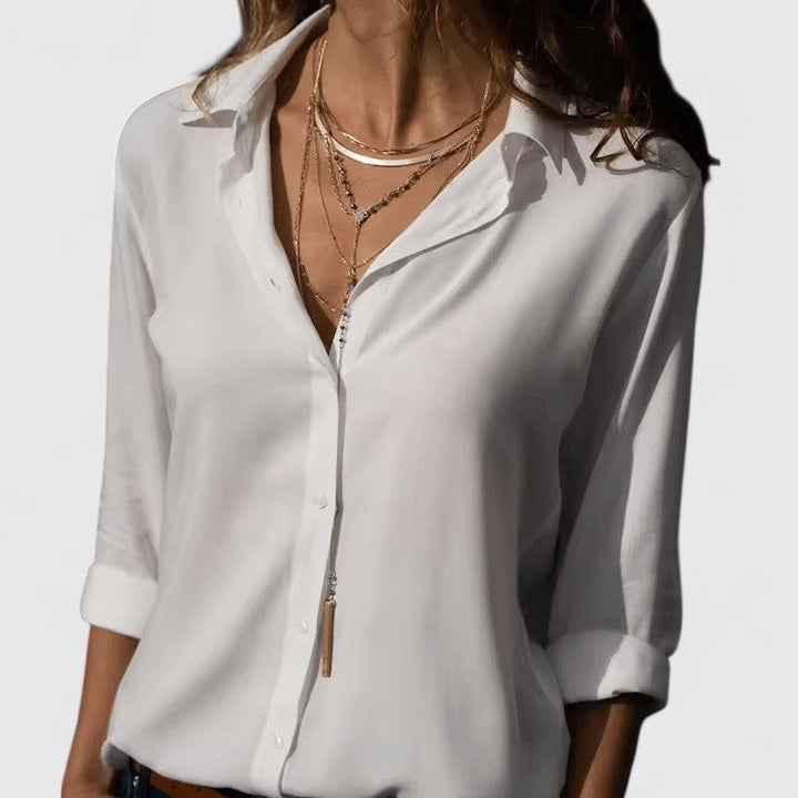 Isabelle | Lightweight Chiffon Blouse