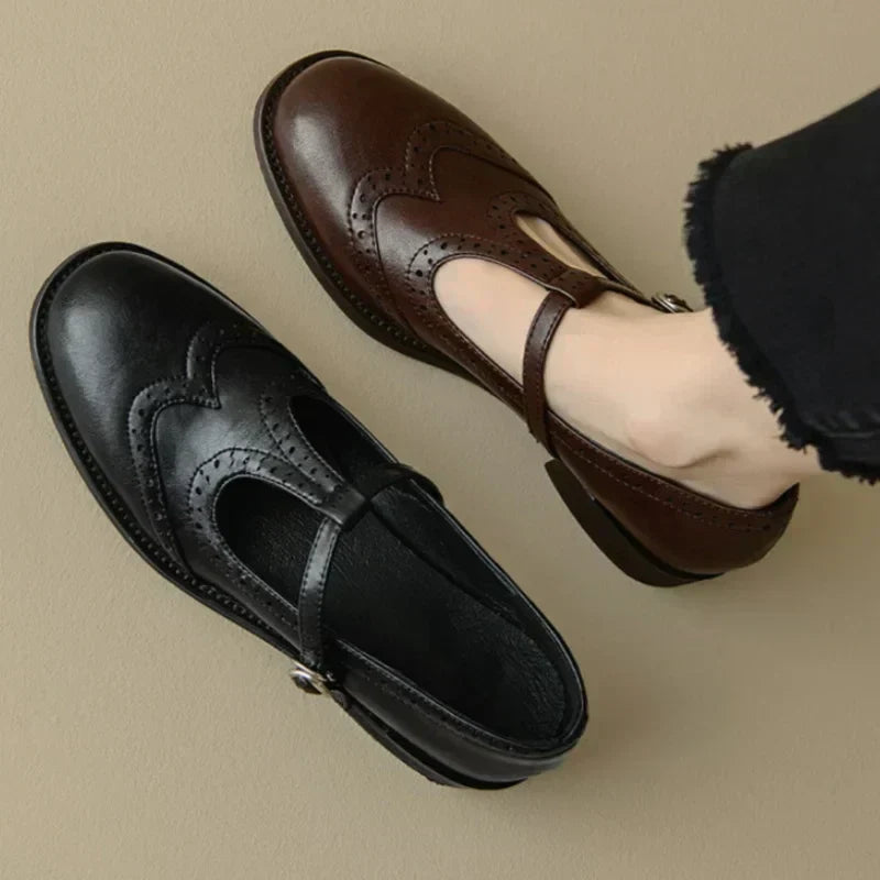 Mathilde | T-Strap Mary Jane Flats