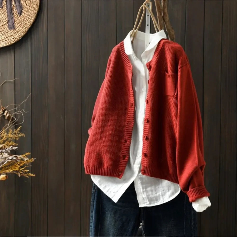 Anaïs | Classic Button-Front Cardigan
