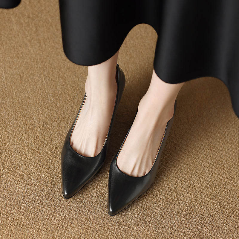 Cécile | Structured Elegant Pumps