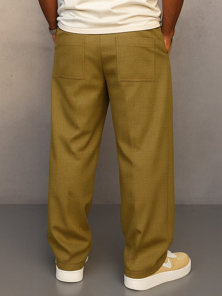 Zanele | Relaxed Cotton Drawstring Trousers