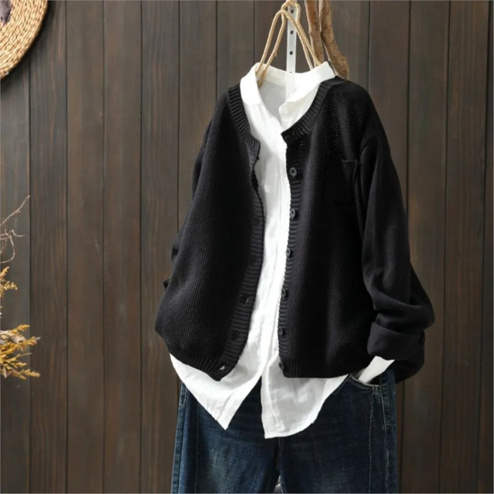 Anaïs | Classic Button-Front Cardigan