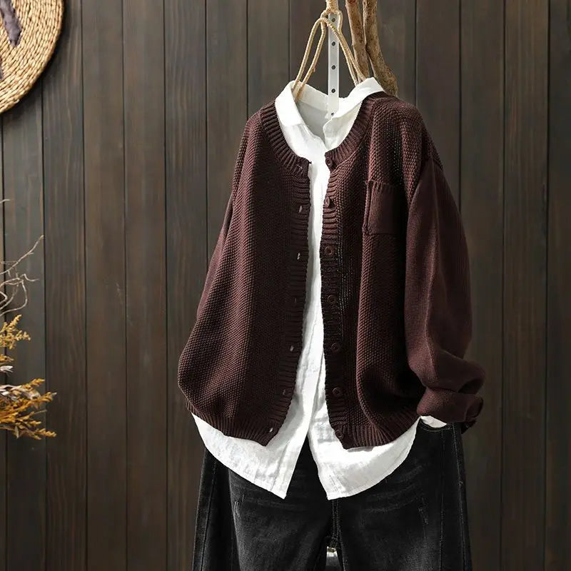 Anaïs | Classic Button-Front Cardigan