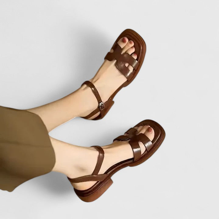 Sylvie | Cushioned Block Heel Sandals