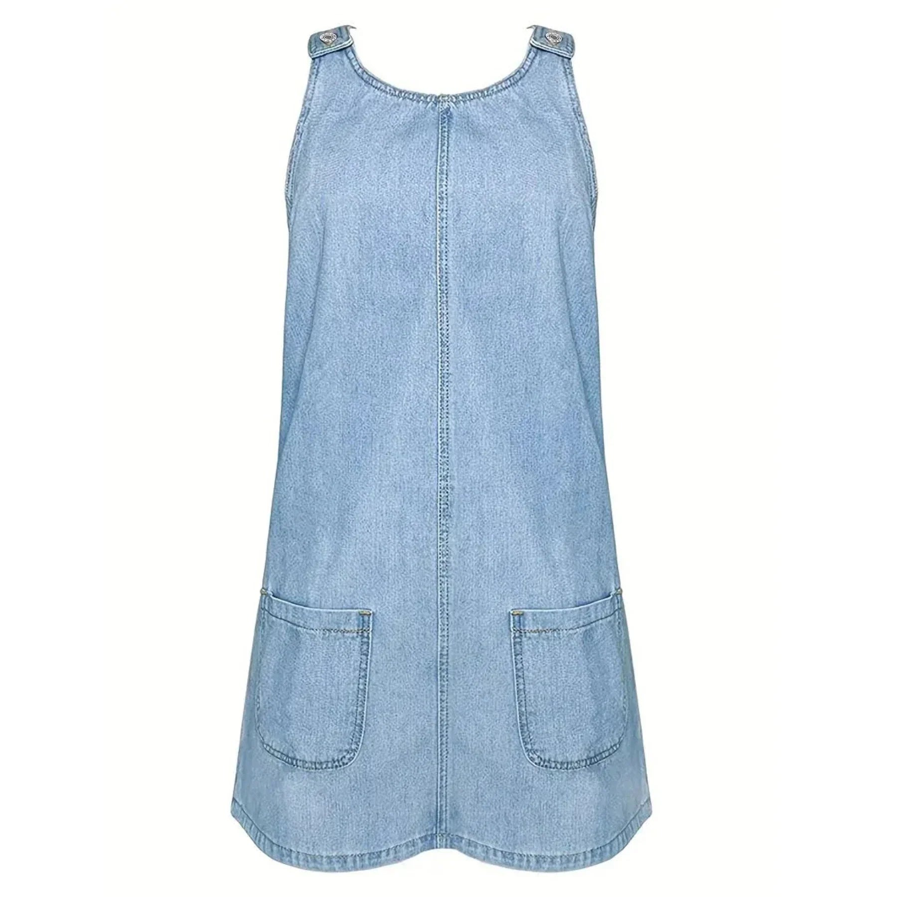 Celeste | Relaxed Denim-Look Dress