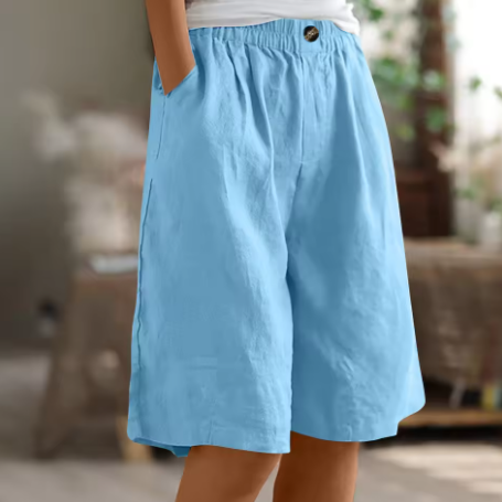Chloé | Linen Comfort Relaxed Shorts