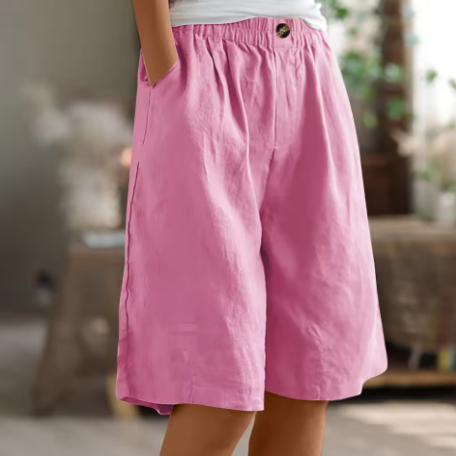 Chloé | Linen Comfort Relaxed Shorts