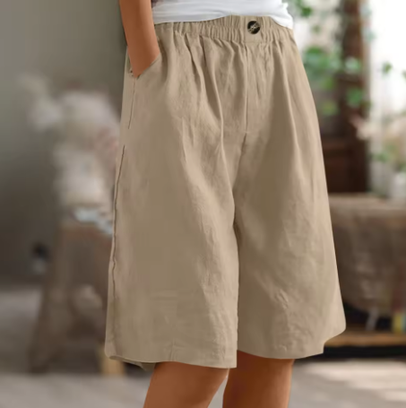 Chloé | Linen Comfort Relaxed Shorts