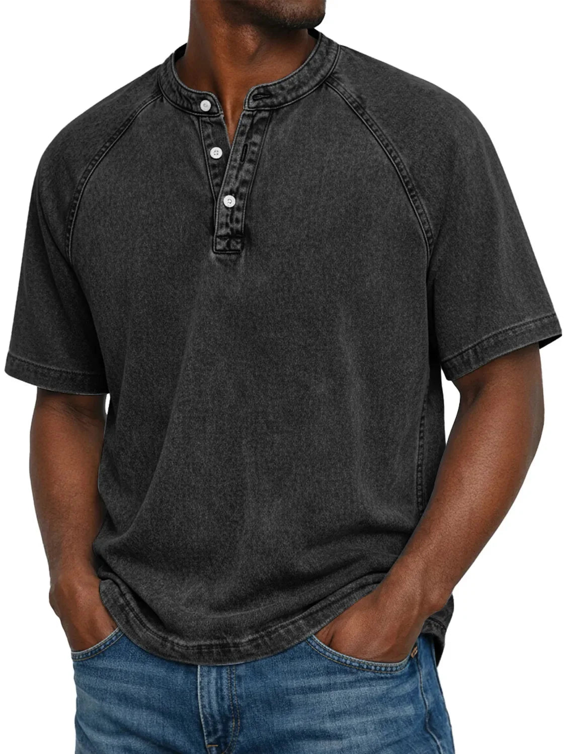 Nhlakanipho | Vintage Button-Up Woven Shirt