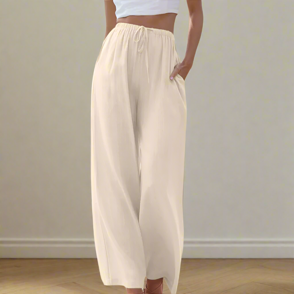 Elodie | Wide-Leg Summer Trousers