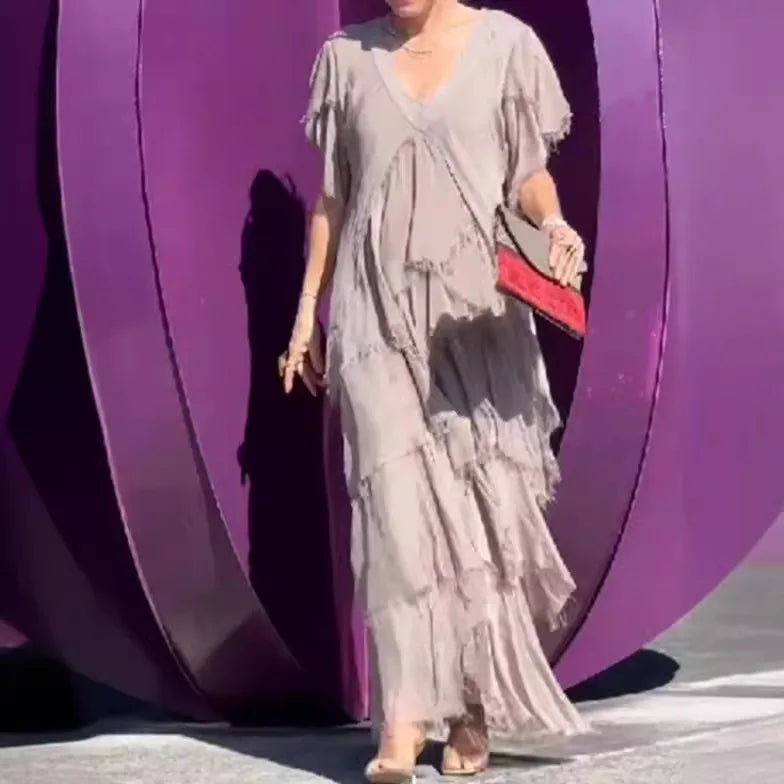 Anais | Tiered Maxi Dress