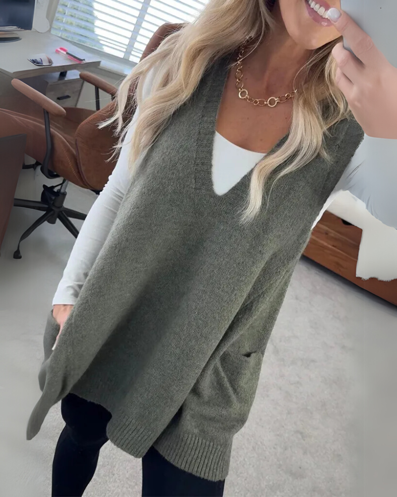 Chloé | Soft Knit Layering Vest