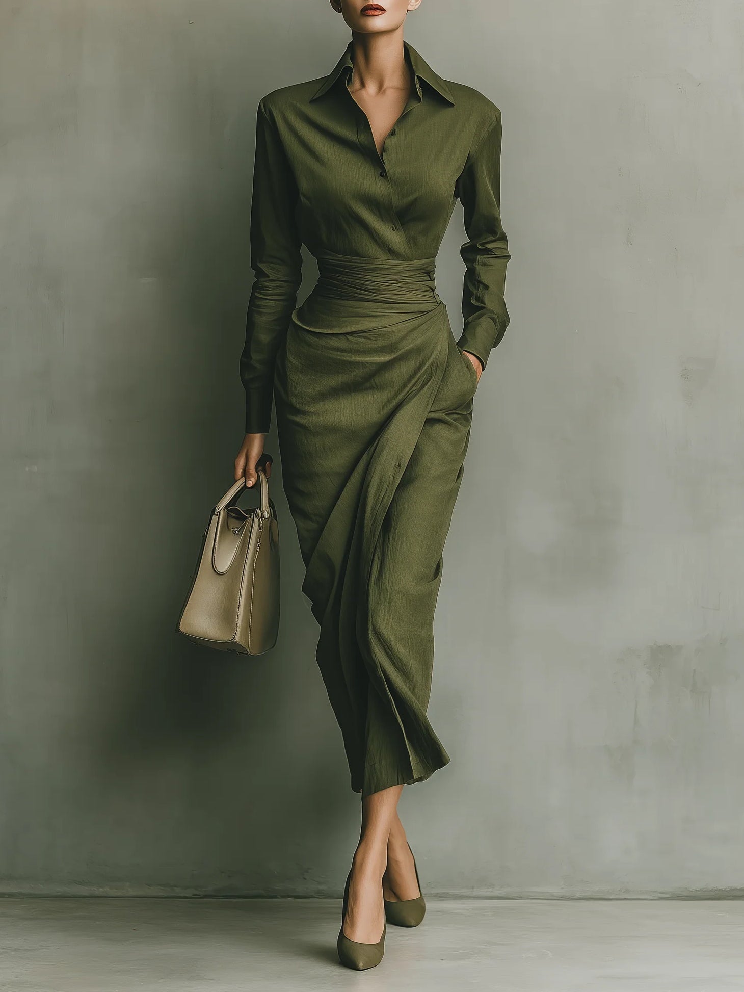 Vivienne | Wrap Maxi Dress