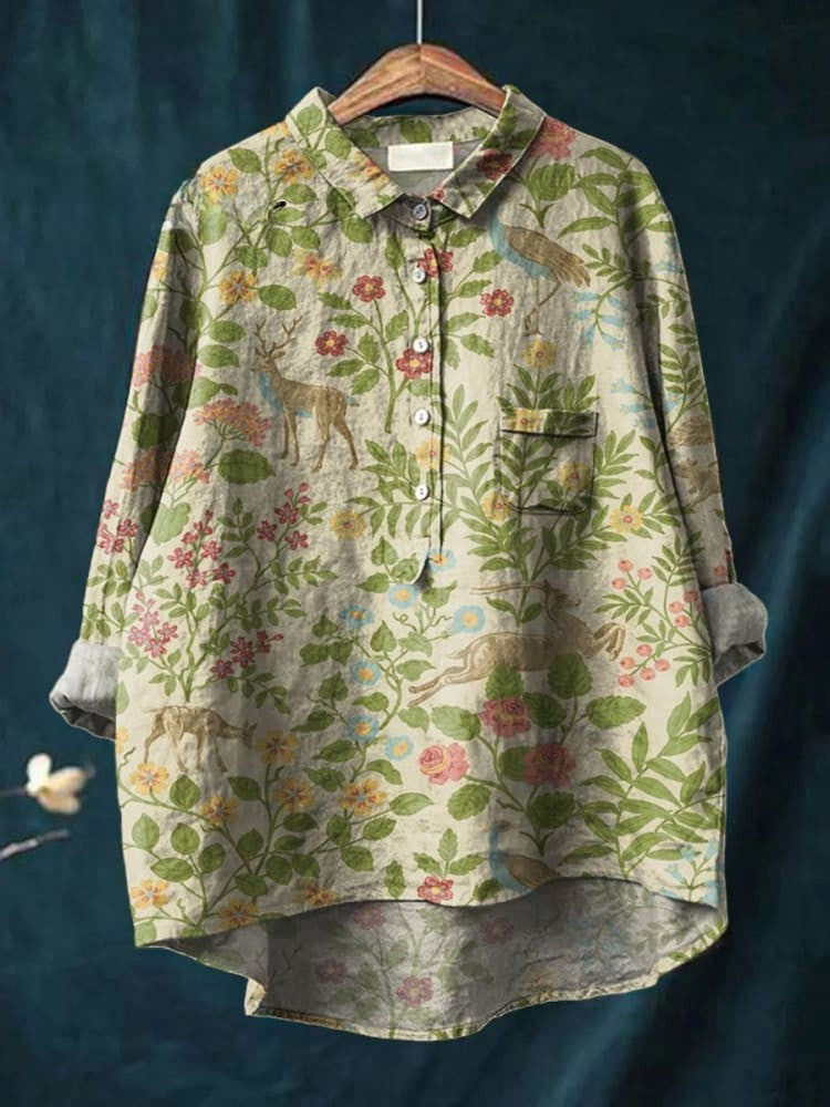 Amélie | Woodland Nature Shirt