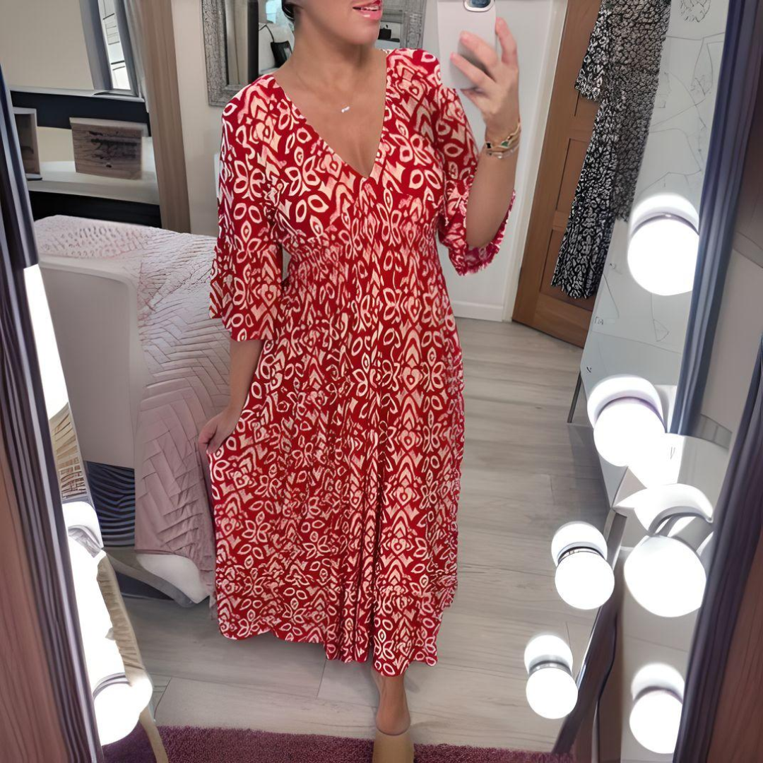 Estelle | Flowing Bohemian Dress