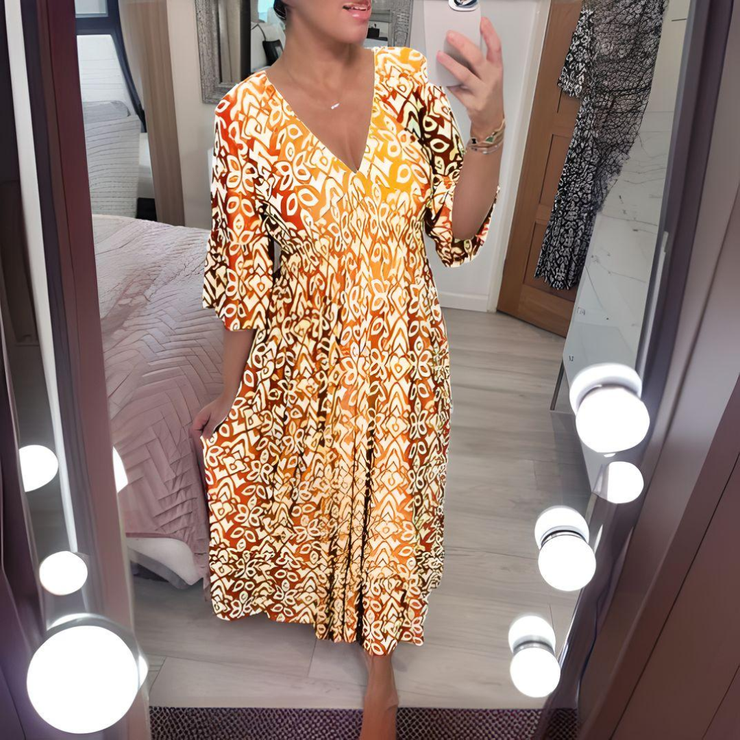 Estelle | Flowing Bohemian Dress