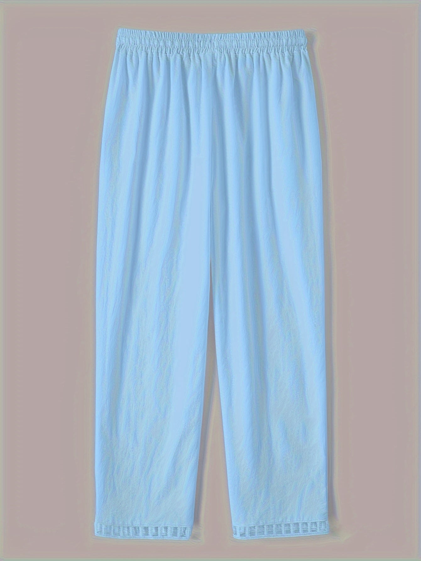 Valentina | Contrast Trim Cropped Pants