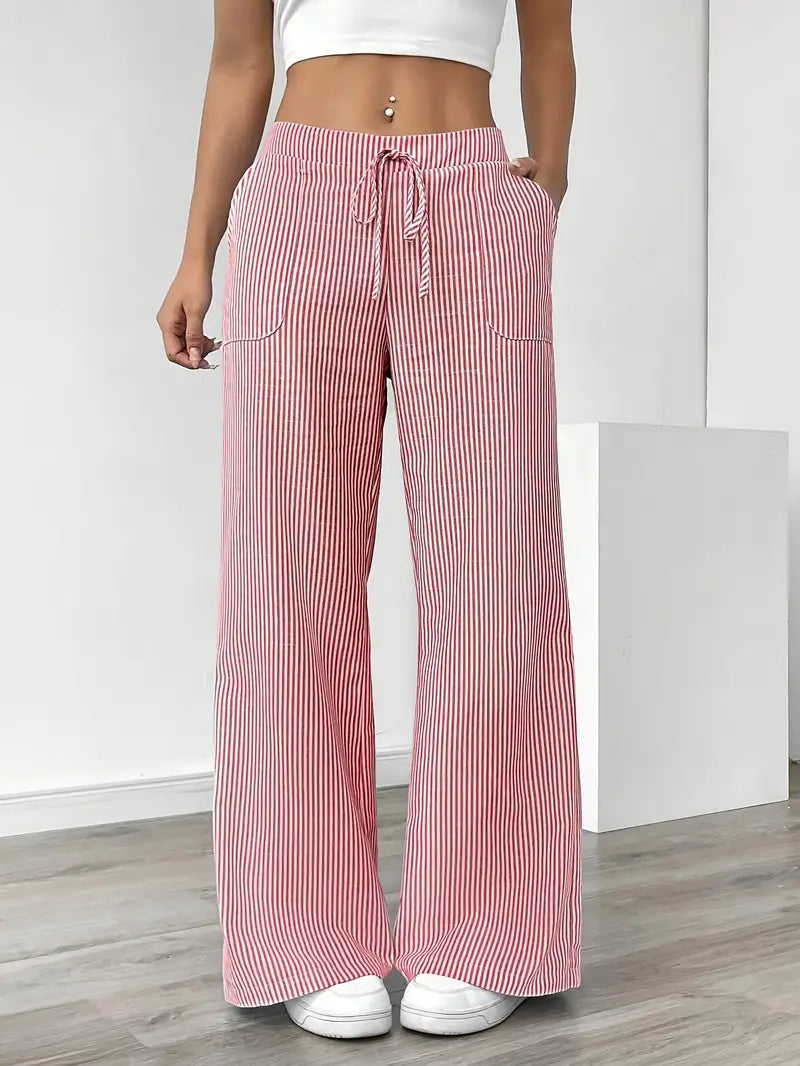 Noémie | Drawstring Casual Pants