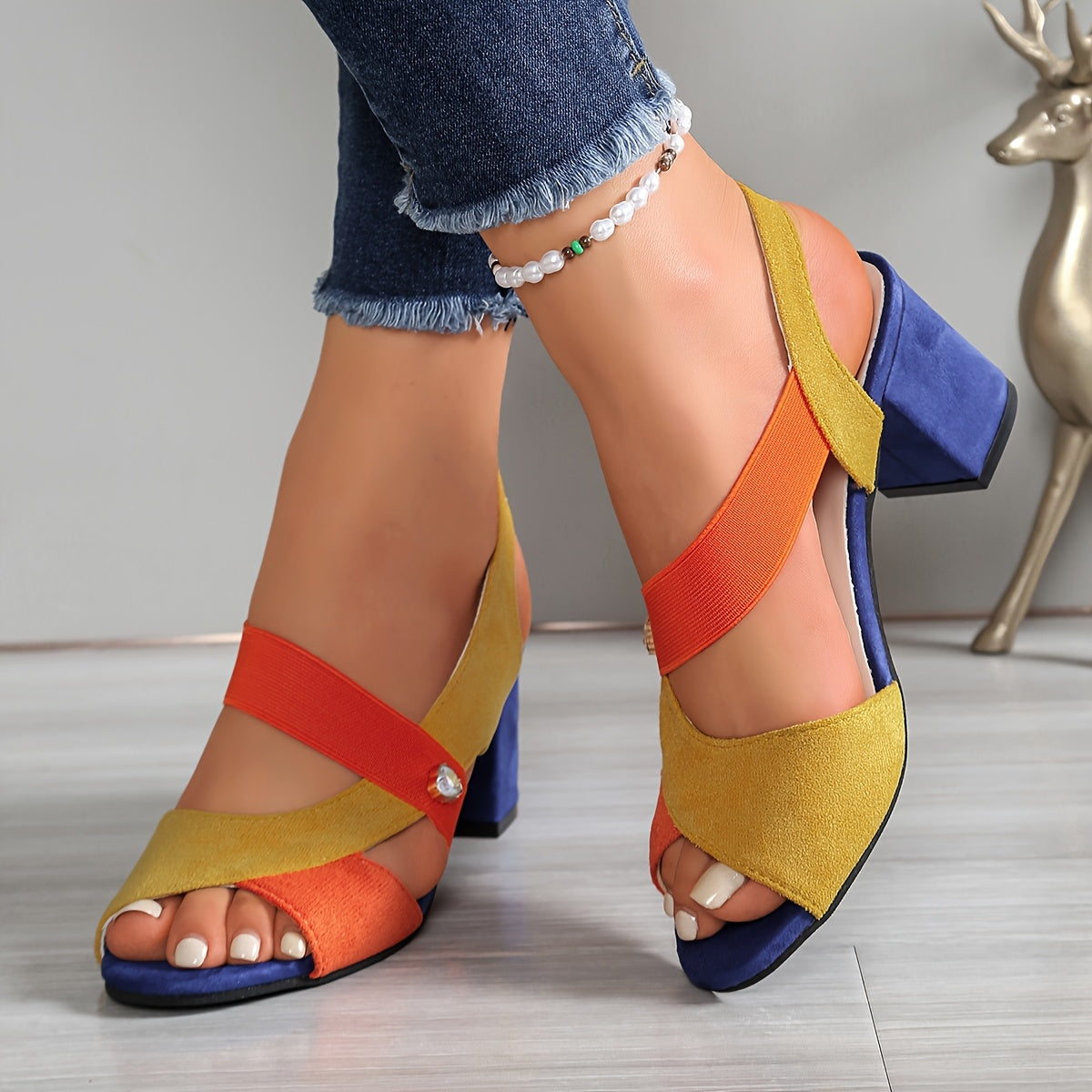 Nomawabo | Orthopedic Cushioned Block Heels