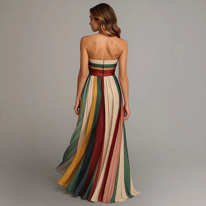 Juanita | Colorful Sleeveless Maxi Dress