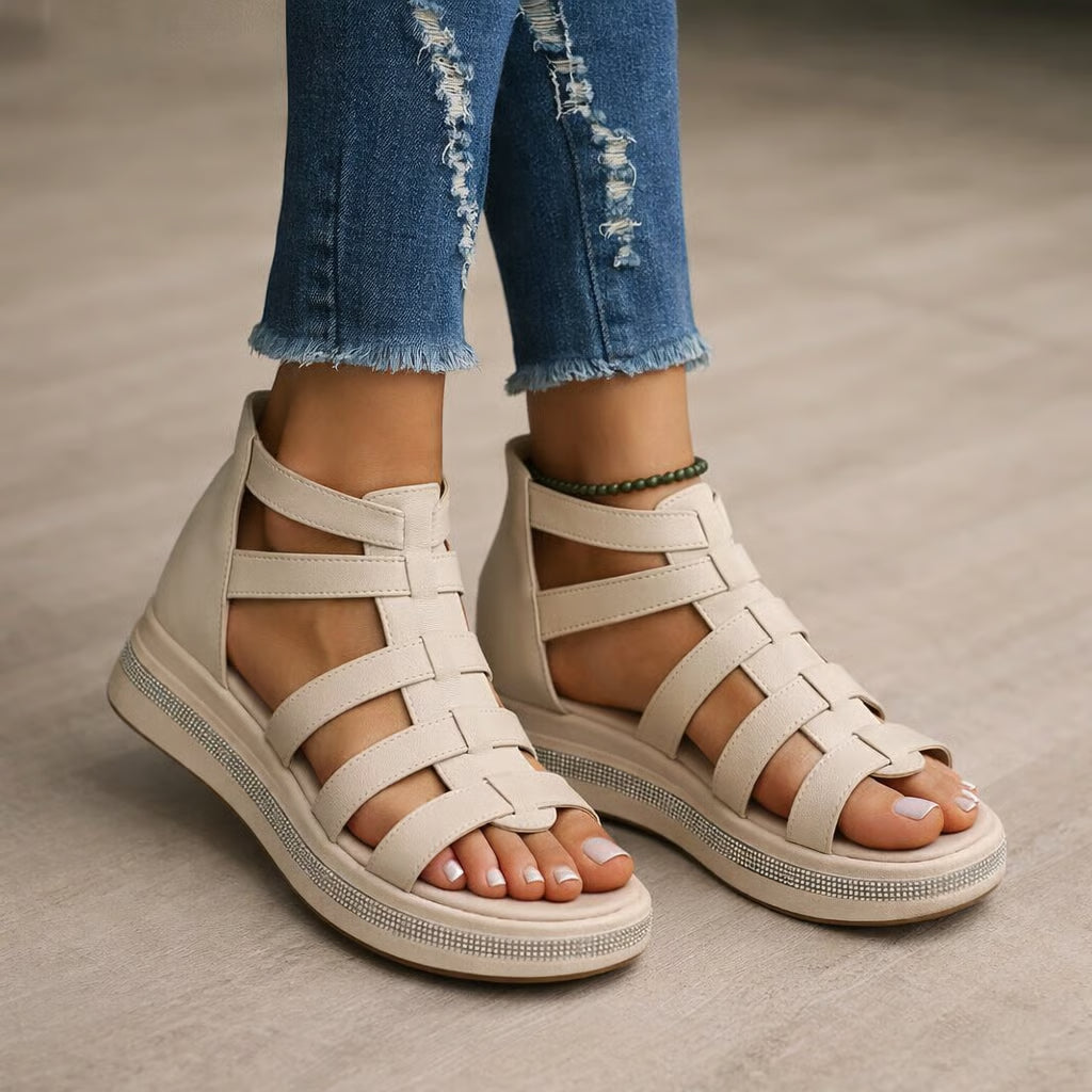 Émilie | Orthopedic Platform Sandals
