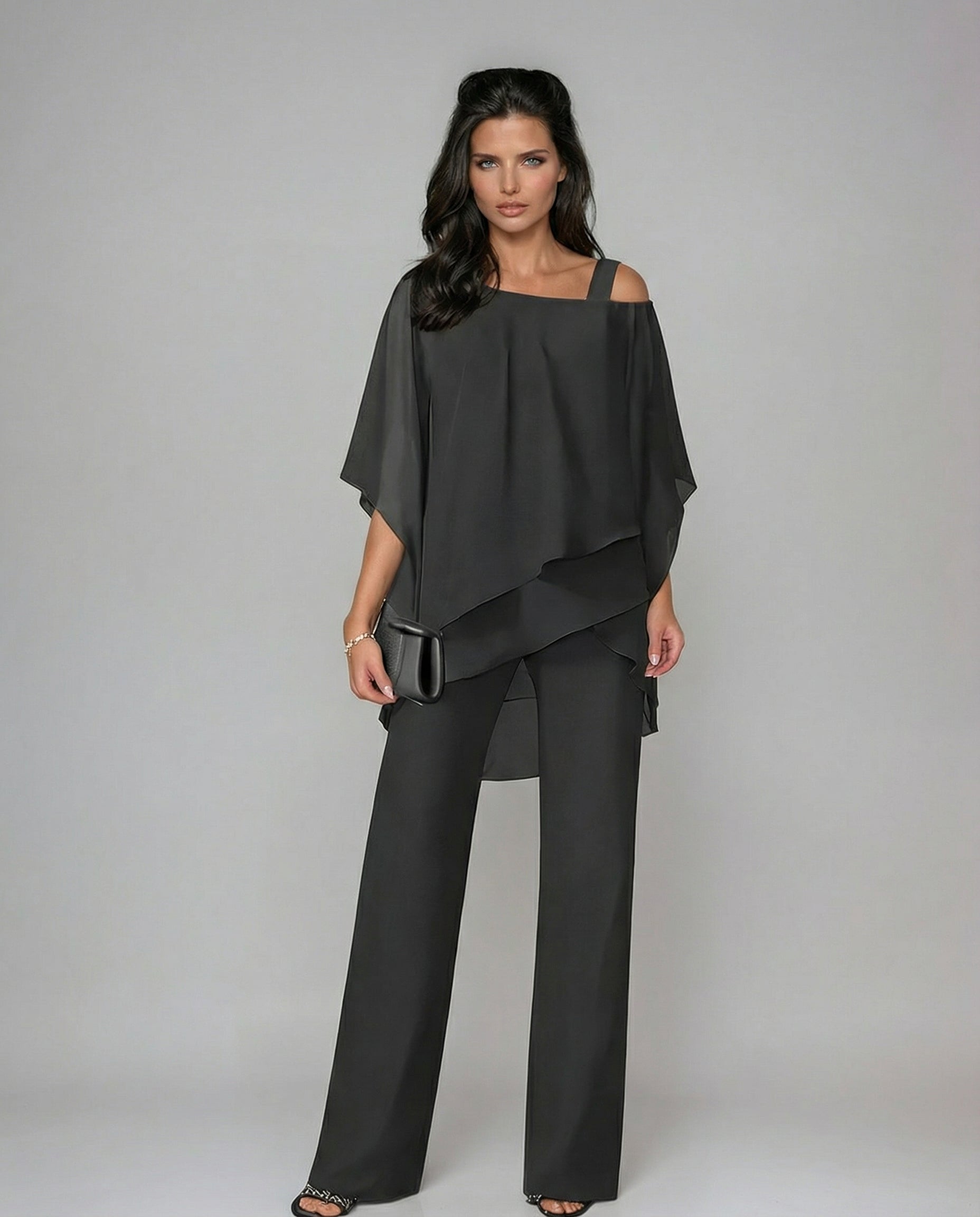 Nomgcobo | Cotton Blend Asymmetric Fluid Set