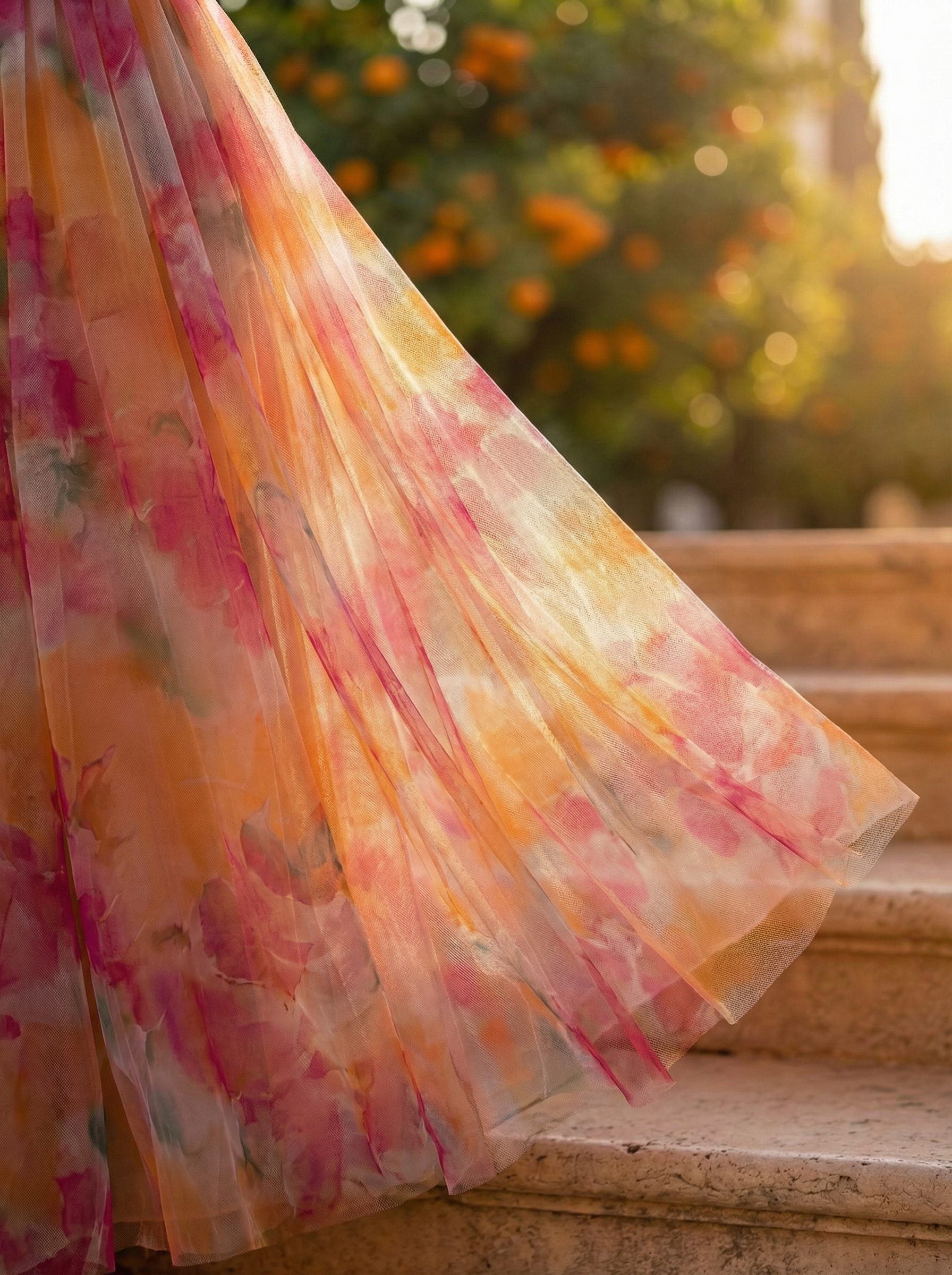 Aurora | Watercolor Floral Maxi Dress