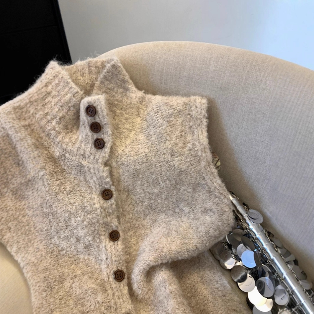 Delphine | Sleeveless Longline Cardigan