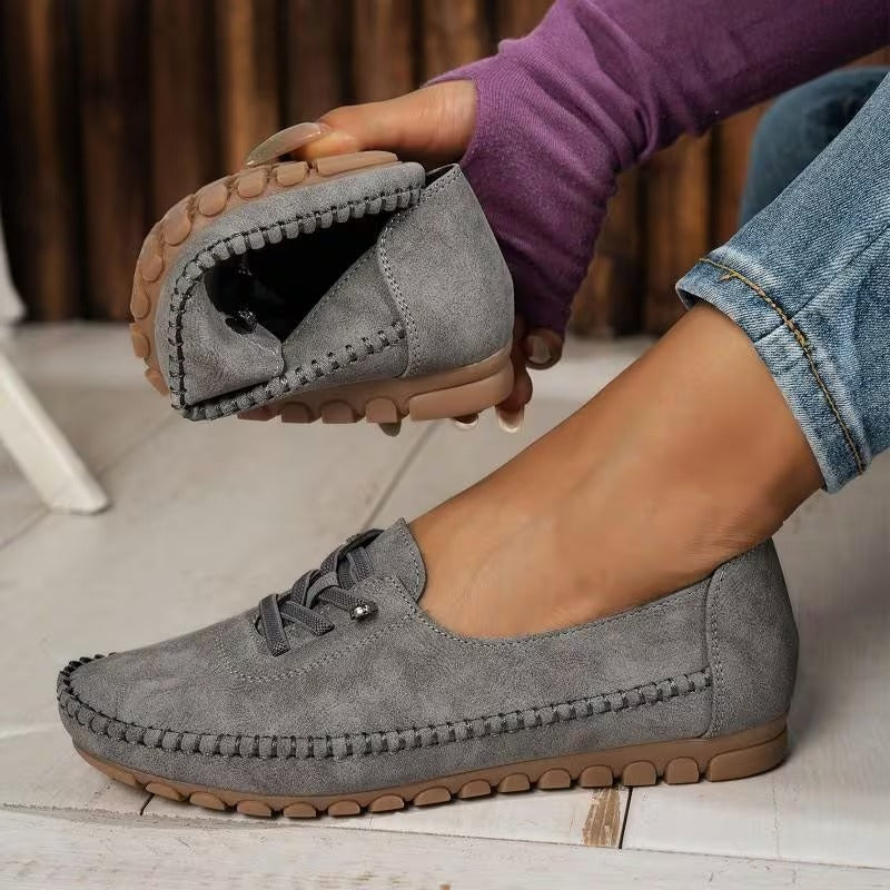 Miemie | Leather Orthopedic Slip-On Loafer