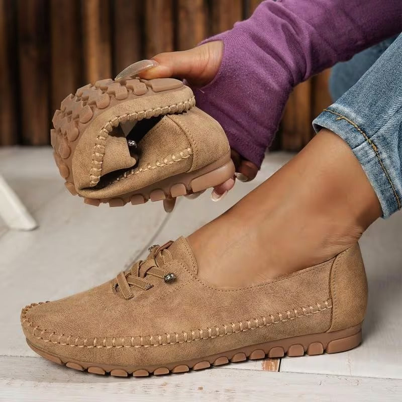 Miemie | Leather Orthopedic Slip-On Loafer