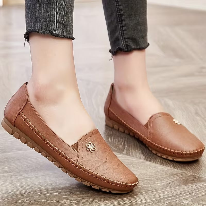 Phiwayinkosi | Orthopedic Leather Slip-On Walking Shoe