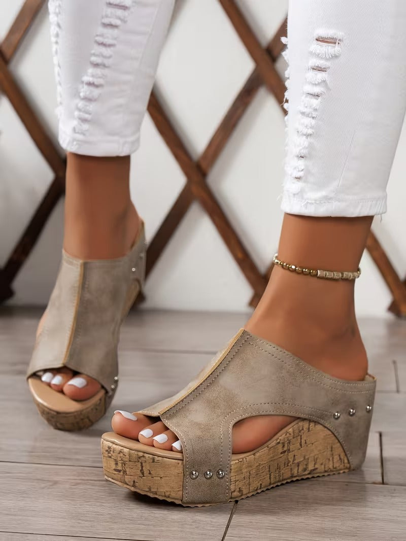 Nametso | Arch Support Wedge Sandals