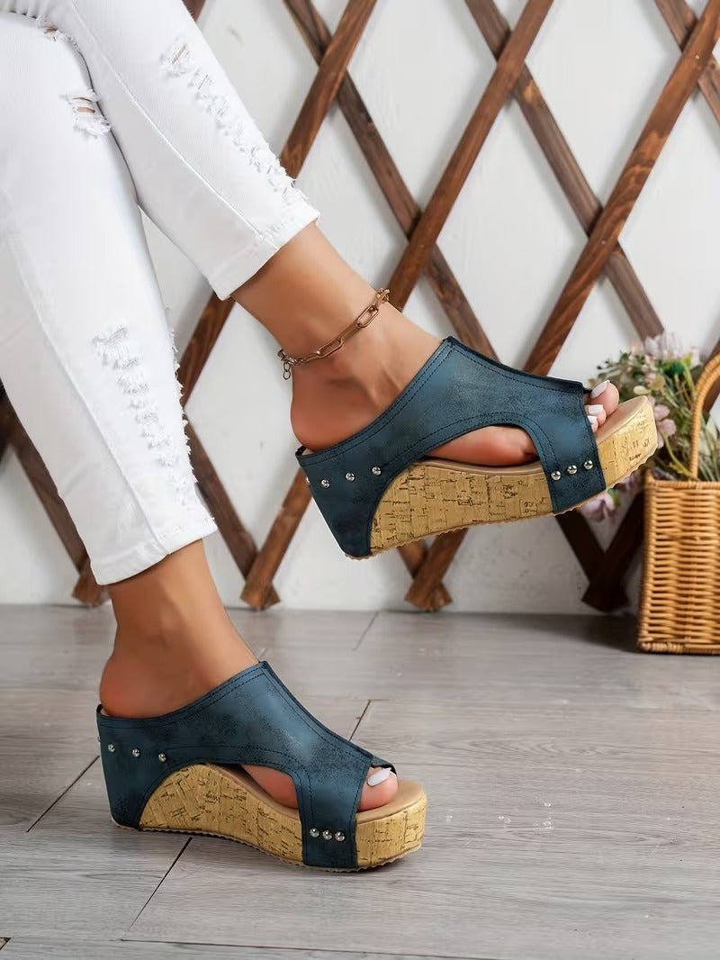 Nametso | Arch Support Wedge Sandals