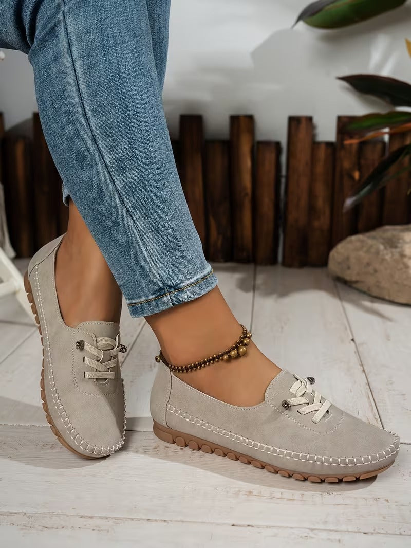 Miemie | Leather Orthopedic Slip-On Loafer