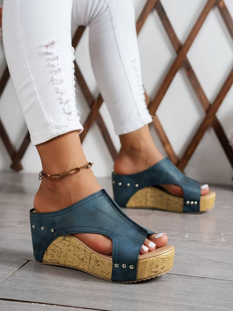 Nametso | Arch Support Wedge Sandals