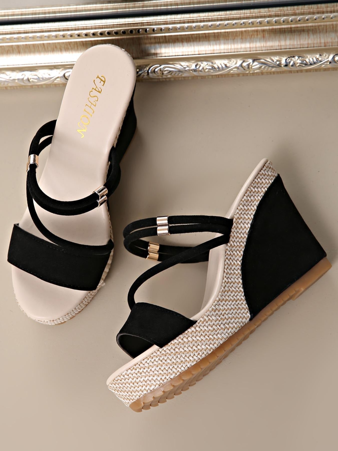 Lungisa | Orthopedic Woven Wedge Sandal