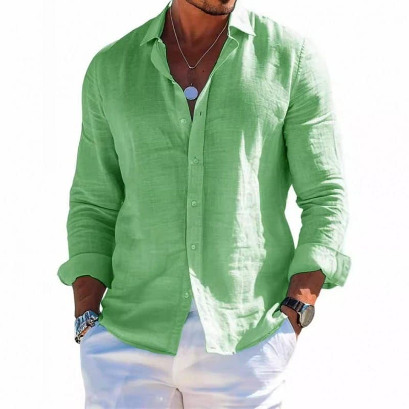 Lwandile | Cotton-Blend Relaxed Shirt