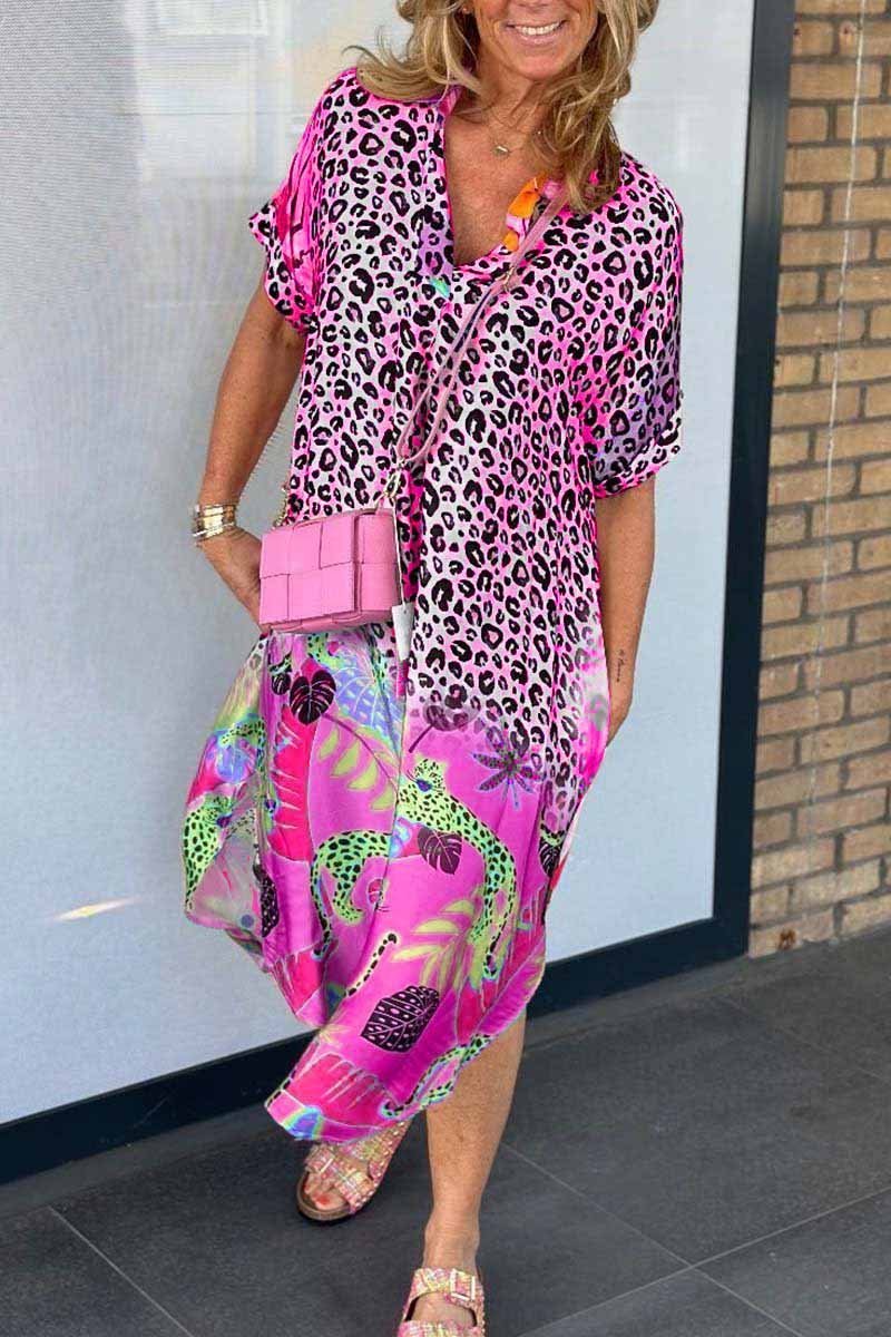 Mila | Leopard Print Casual Dress