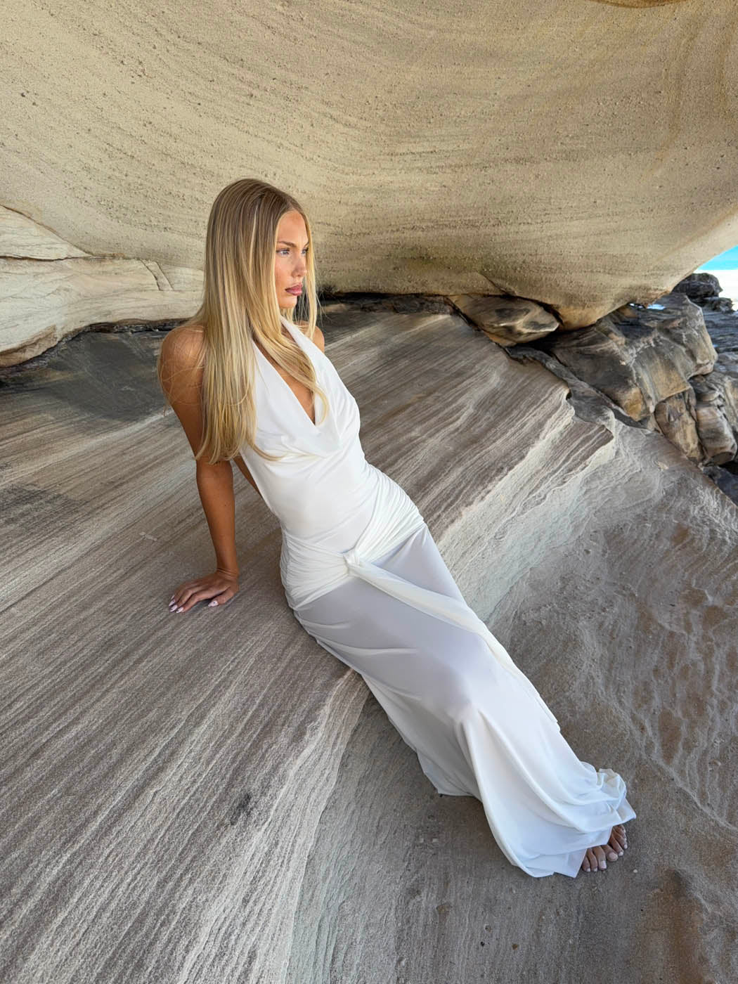 Chantelle | Open Back Maxi Dress