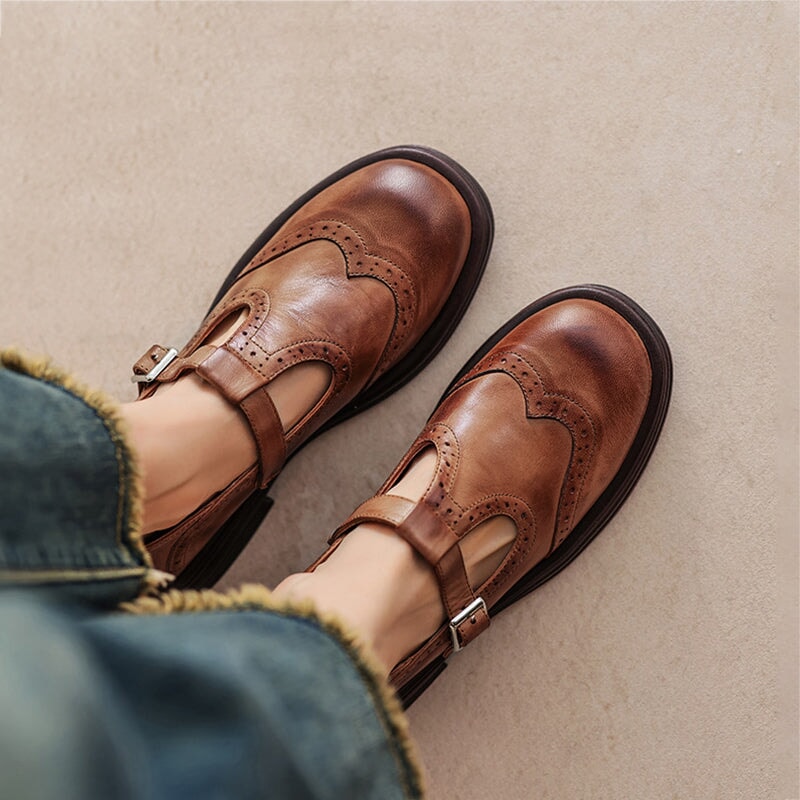 Camille | Classic Mary Jane Flats