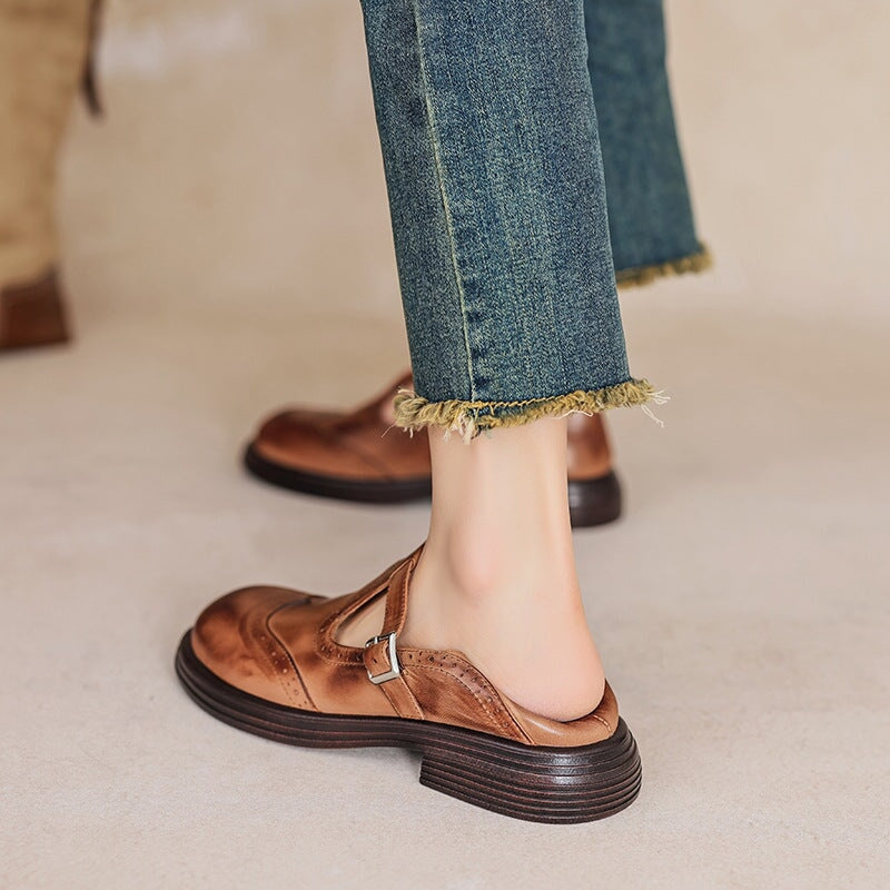 Camille | Elegant Mary Jane Flats