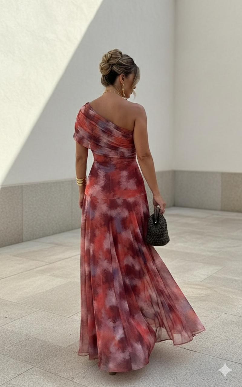Lucia | Flowing Wide Maxi Dress
