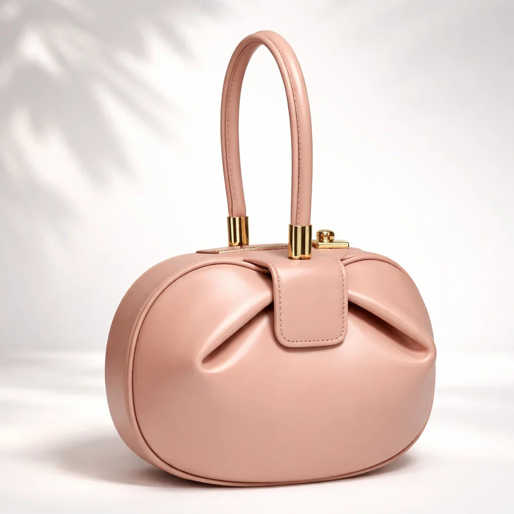 Nolubabalo | Sleek Leather Locking Closure Bag