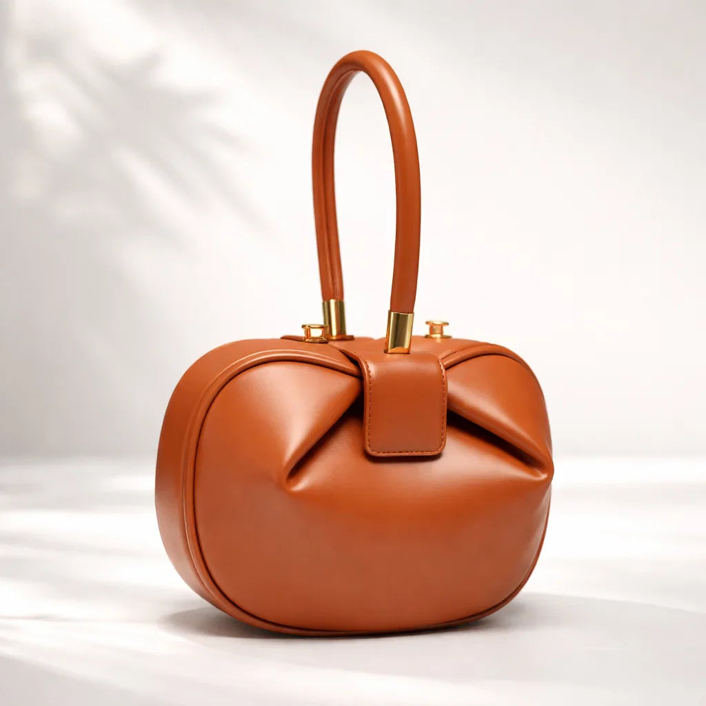Nolubabalo | Sleek Leather Locking Closure Bag