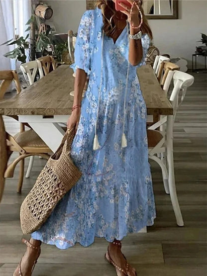 Sofia | Boho Tummy Coverage Dress