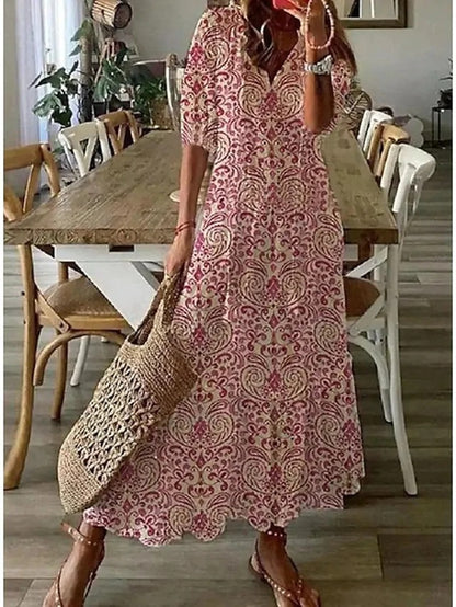 Sofia | Boho Tummy Coverage Dress