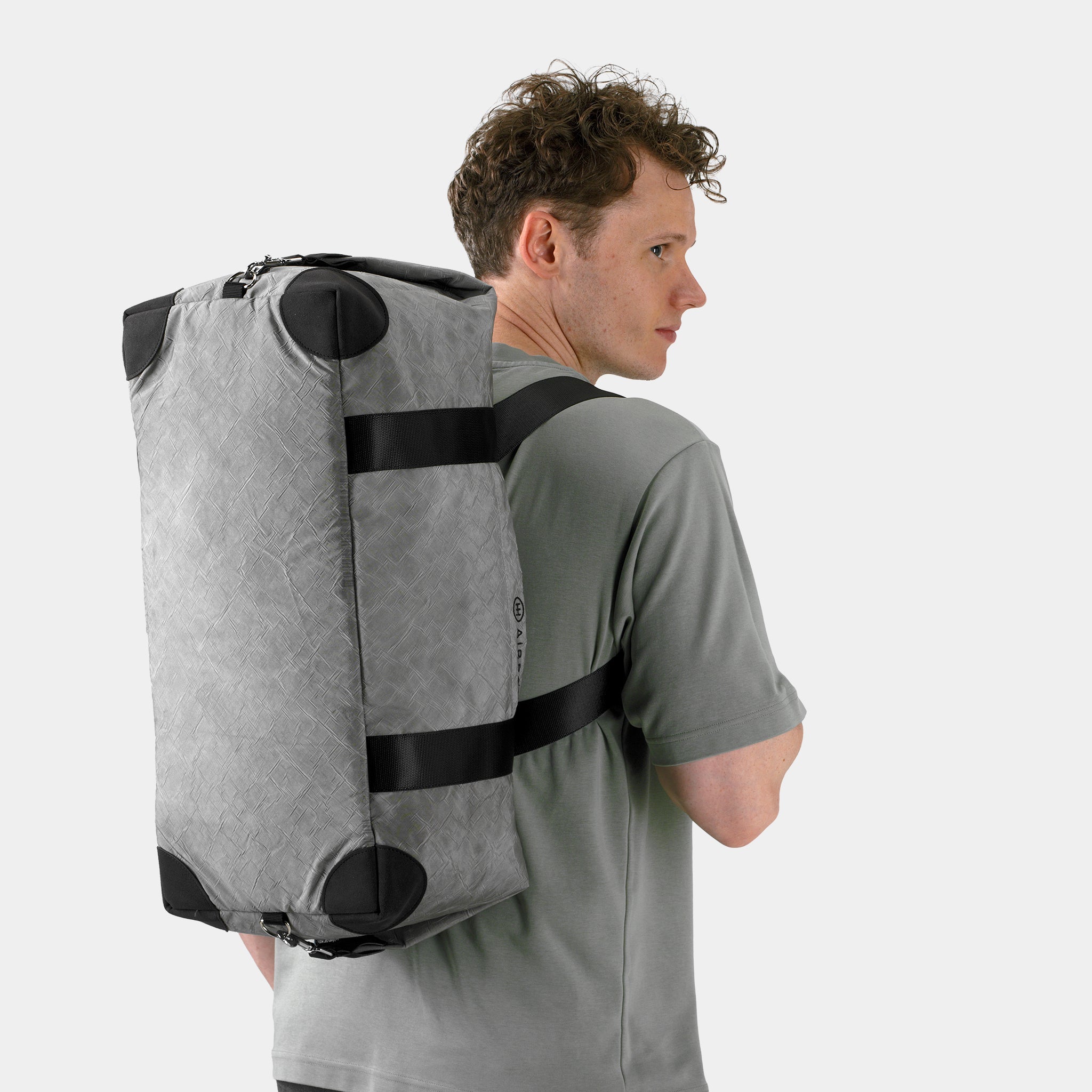 David | Upcycled Airbag Weekend Duffel