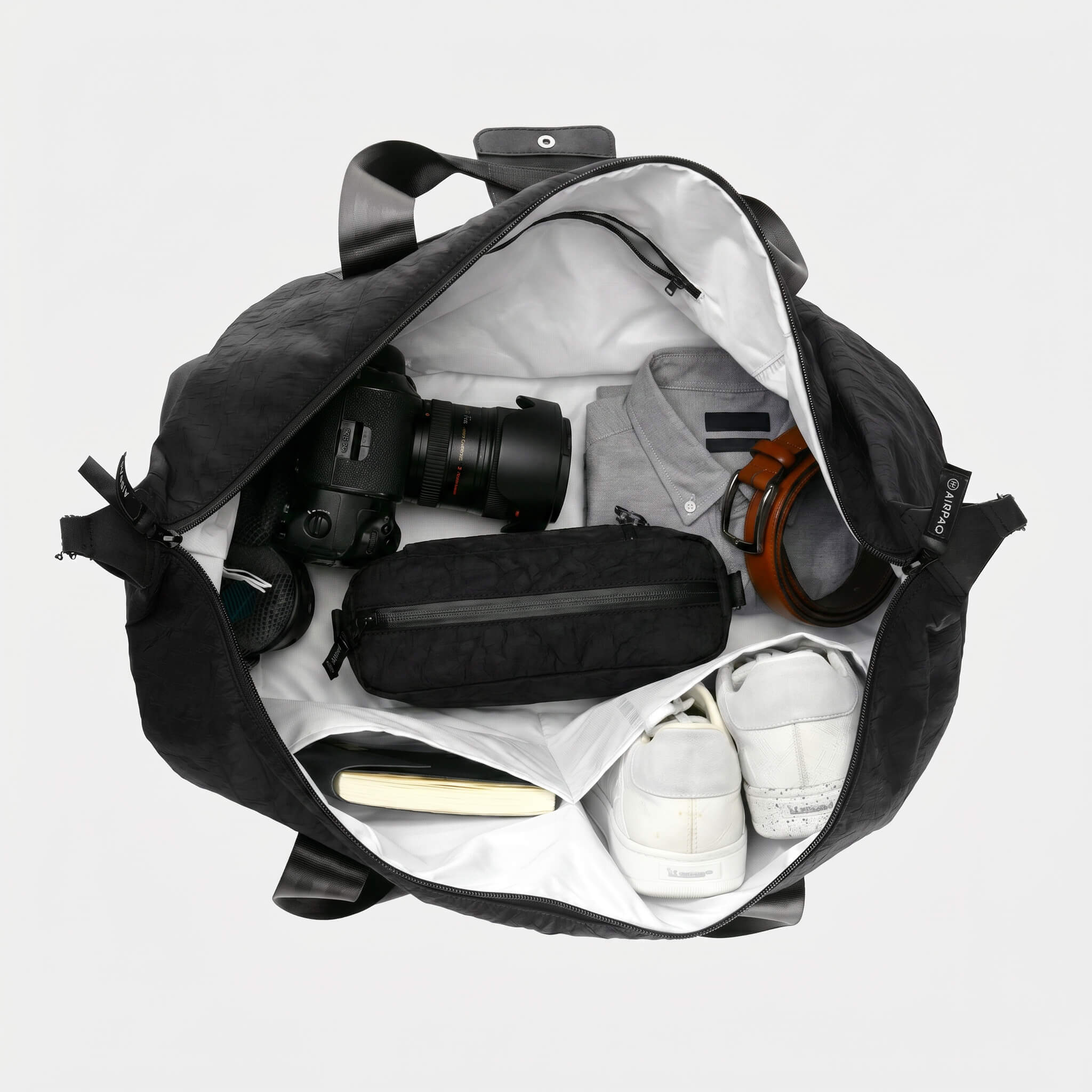 David | Upcycled Airbag Weekend Duffel